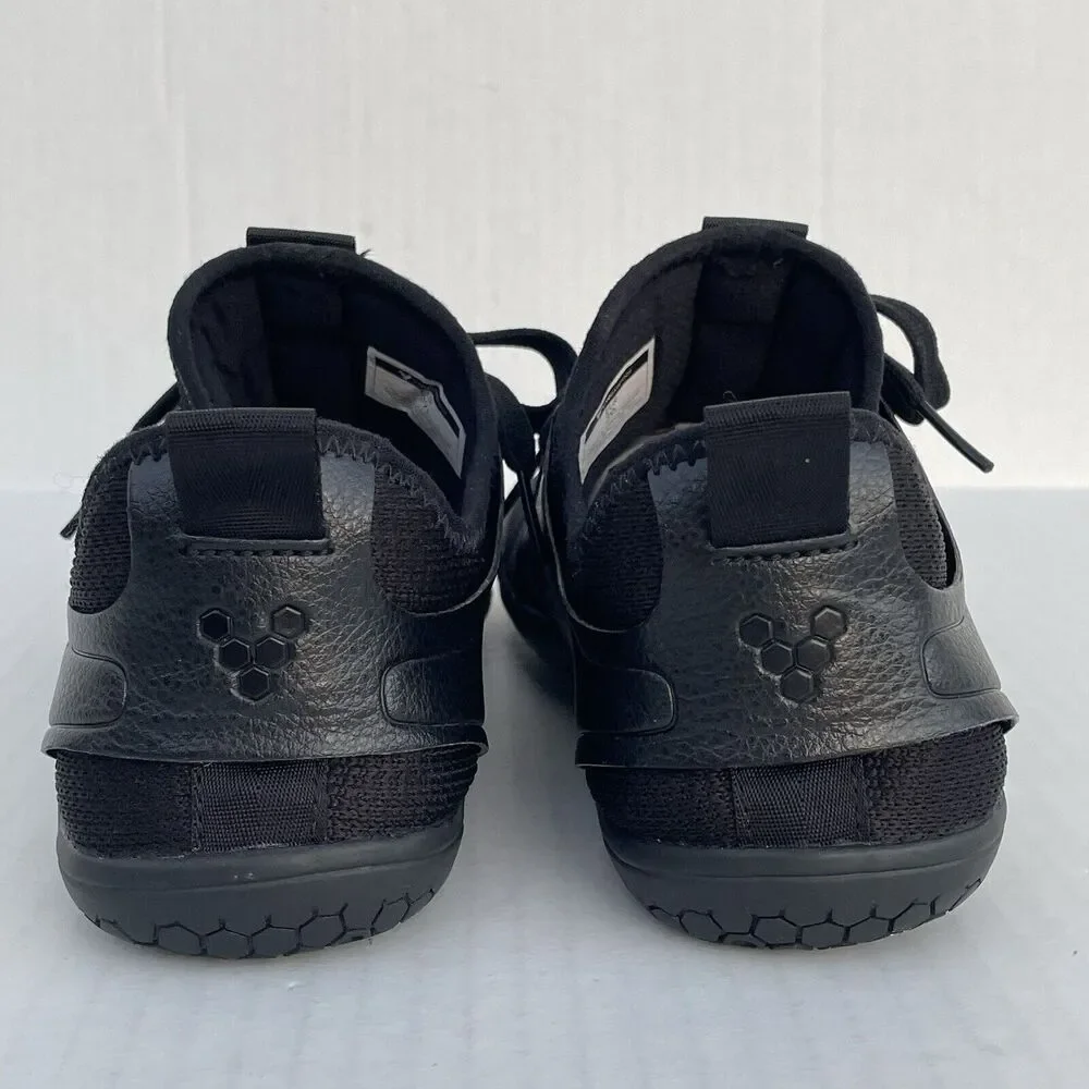 Vivobarefoot Womens Kasana Knit & Leather Black Minimalist Barefoot Shoes 8 EU39 - Picture 9 of 13